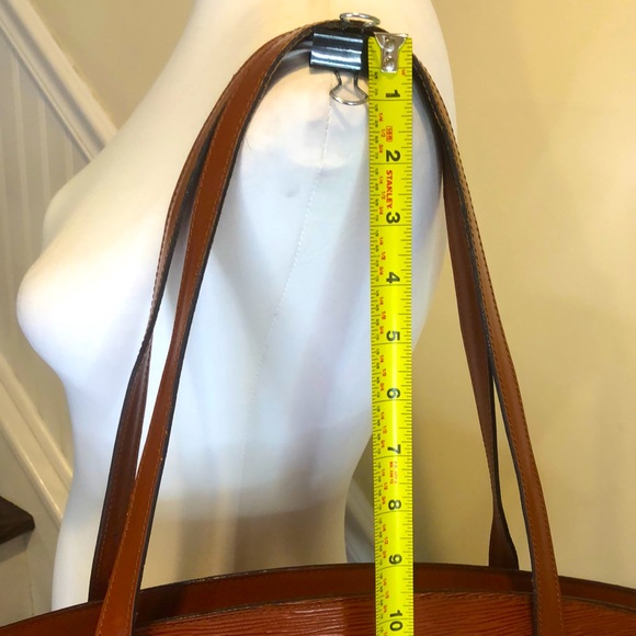 Vintage LOUIS VUITTON St Jacques Kenyan Fawn Epi Leather Tote Shoulder Bag GM - Picture 12 of 17